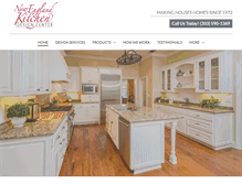 Tablet Screenshot of newenglandkitchen.com